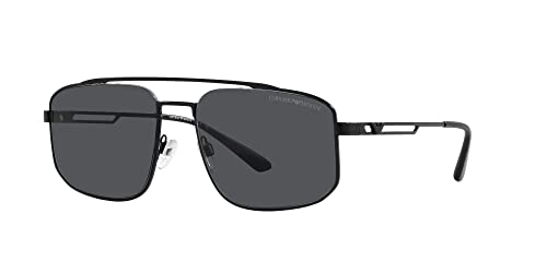 Emporio Armani Men's Ea2139 Rectangular Sunglasses