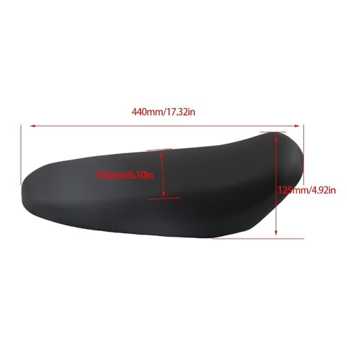 Housse de siège moto pour Sur Ron Light Bee X S accessoire de remplacement arrière - 3