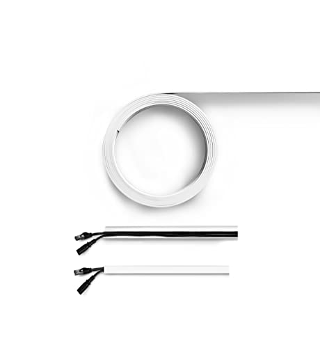Canalina flexible adhésif ROSI RS71502A blanc design discret - 2