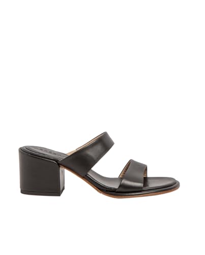Sandales à talons Neosens S3174 Nappa Black pour femme en cuir noir