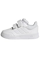adidas Jungen Unisex Kinder Tensaur Hook and Loop Shoes Laufschuhe, Cloud White/Grey One, 24 EU