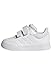 Produktbild adidas Tensaur Hook and Loop Shoes Laufschuhe, White/Cloud White/Grey One, 38 EU
