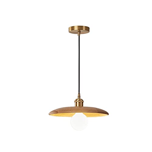 Lampe a suspension de style scandinave et japonais avec abat-jour minimaliste 35 cm