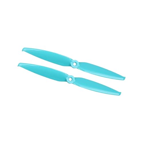 Hélice Flash 7042 2.7 pouces avec trou 5mm pour drone FPV (4 paires bleu)