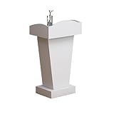 3. Soporte de atril: diseño antideslizante: diseñado teniendo en cuenta las necesidades del usuario, el marco ultra alto en la parte superior de la superficie evita que los papeles se resbalen, lo que garantiza una experiencia de presentación fluida.