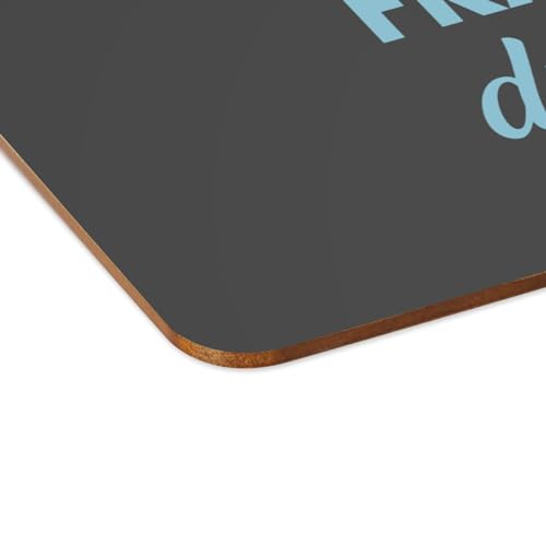 Napperons noir dessous en liège souples grand format pour table de cuisine - 4