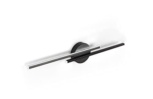 Applique murale LED moderne 14W en finition noire pour projet de décoration