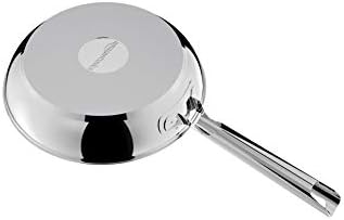 Amazon Basics 11-Piece Stainless Steel Induction Cookware Set - Including Non-Stick Frying Pan, Casserole and Saucepan with Lids
