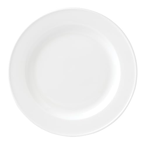 Image of Lenox Dinnerware Set, Studio 1414 Rimmed 12-Piece Set, Service For 4, Bone China Material, Dishwasher & Microwave Safe, Home And Kitchen, Kitchen And Dining, Plates And Bowls Sets (White, 12 Pieces)