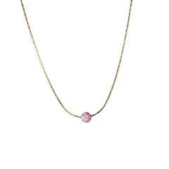 Gold Filled - Pink Opal