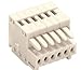 WAGO 733-104 TERMINAL BLOCK PLUGGABLE, 4POS, 28-20AWG (10 pieces)