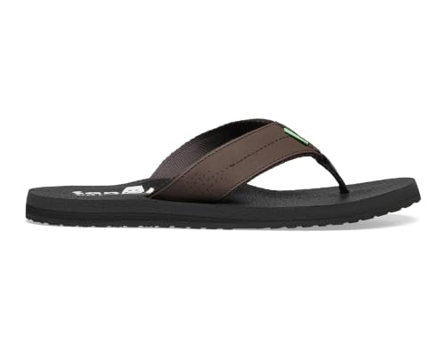 Image of Sanuk Mens Beer Cozy Coaster | Flip Flops for Men | Mens Sandals | Beach Sandals | Supportive & Lightweight | Memory Foam Footbed