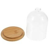 Cupola di con base in legno: può essere utilizzata con micro paesaggi, figurine, fiori, ecc., sembra davvero squisita, cupola di micro paesaggistica