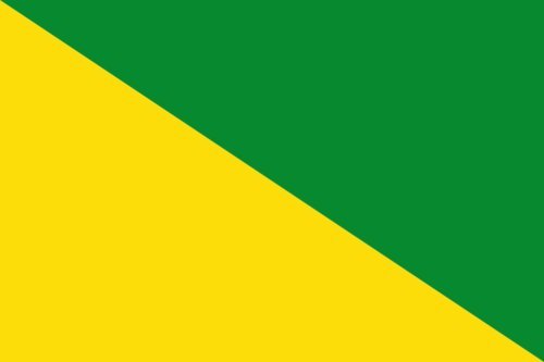Drapeau XL Buenaventura Valle de Colombie grand pavillon horizontal extérieur