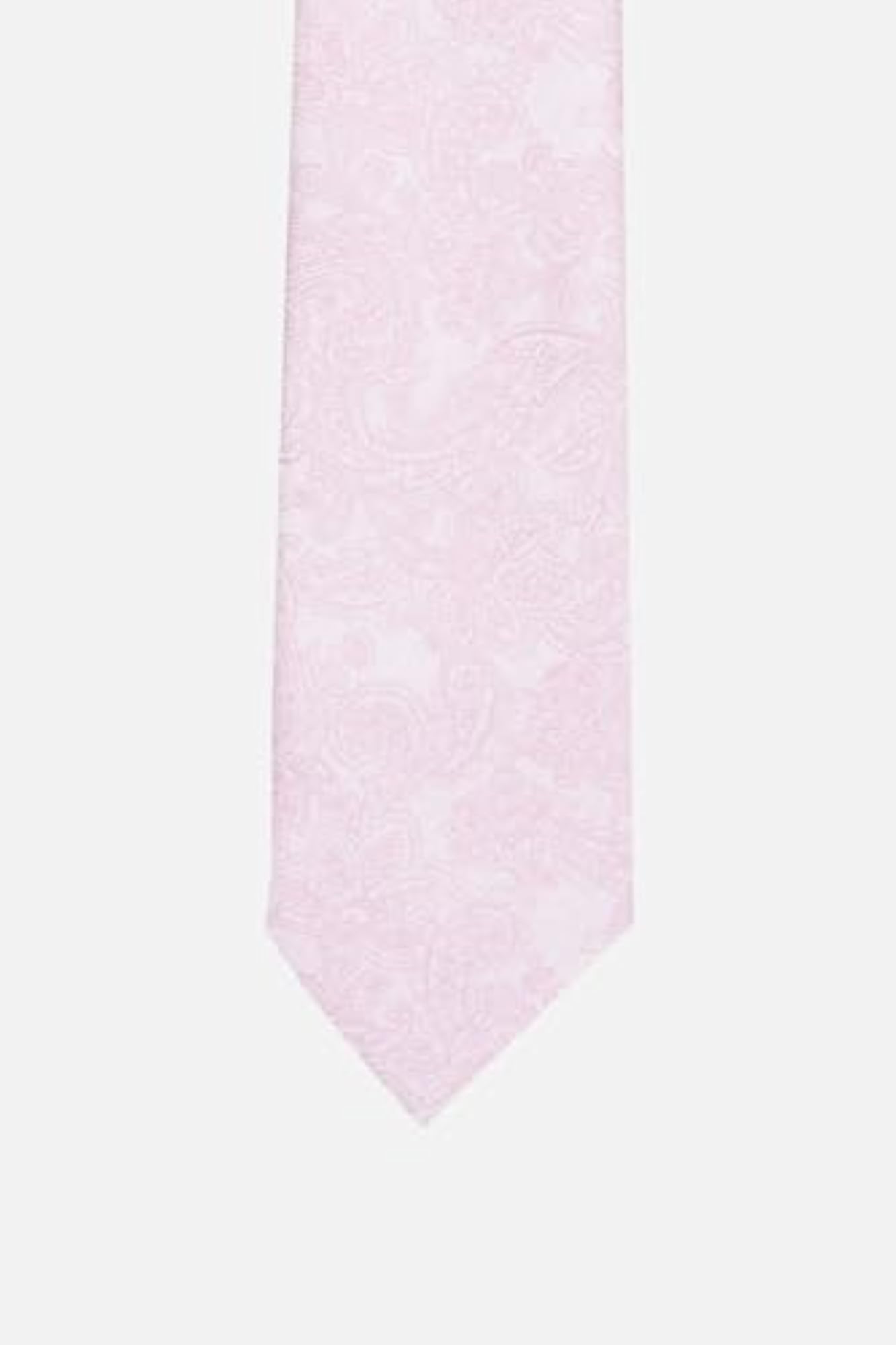 Men's Pink Party Tie with Pocket Square & Cufflinks