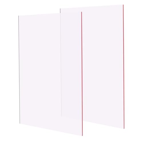 Plaque acrylique transparente rose 3mm pour fabriquer des étiquettes sans risque d'éclats