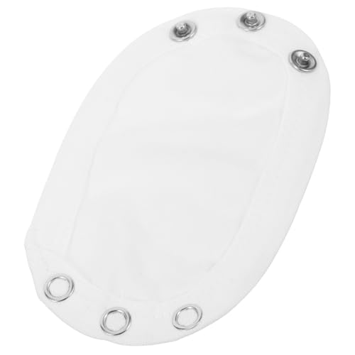 Yardenfun Extensor de Mameluco para Niña de Capa Simple Práctico y Cómodo para Body Niña Extensor de Ropa Infantil Color Blanco