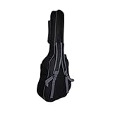 Mochila para guitarra: haz la vida más fácil, permitiéndote llevar tu estuche en la espalda, funda para estuche de guitarra