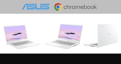 Image of ASUS Chromebook Plus CX34 Everyday Value 14.0 inch FHD Display (Intel i3-1215U, 8GB LPDDR5, 384GB Storage (128GB SSD + 256GB Micro SD Card), Backlit KB, WiFi 6, HD Webcam, BT 5.4, Chrome OS) (Renewed)