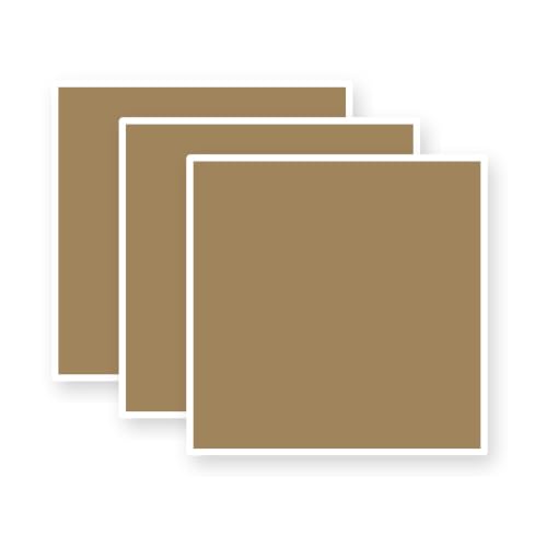 Timber Beam Yellow Beige Color Beige Colour Vinyl Stickers 3 Pack 3 Inch