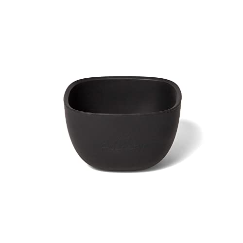 Image of Avanchy Baby Bowls Silicone MINI Prep Bowl Set for Babies Kids Toddler for Feeding Food 4 oz, Black