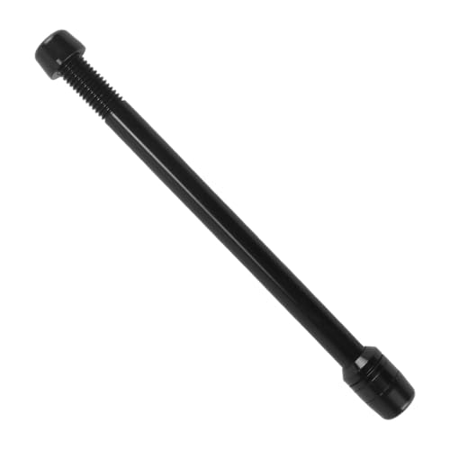 Laroal Adaptador de Eje pasante para Entrenador de Bicicleta M12x1,75 160-172, buje de conversión para Entrenador de Bicicleta de montaña con 3 espaciadores de Aluminio para Ciclismo Indoor.