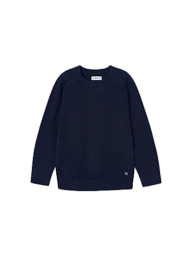 Mayoral Basic Crew Neck Jumper for Boys Navy
