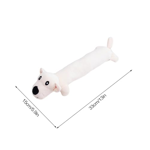 Weiches Hundespielzeug aus Stoff, quietschendes Kuchenzubehör, Spielzeug mit Geräuschen für Welpen und Haustiere, geeignet für Hunde aller Größen