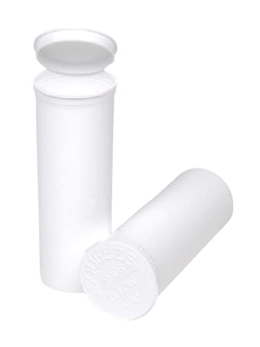 Philips Empty Full Case Prescription Pop Top Vial Made in USA Herb Containers with Child Resistant Opaque White Color Medical Pharmacy Pill Bottles (19 Dram / 225 Units)