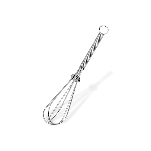 Stainless Steel Egg Beater, Manual Small Egg Mixer, 5-in/7-in/8-in Stainless Steel Egg Beater, Household And Commercial Kitchen Baking Tool(5 inch)