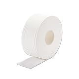 Commercial 3 Ply Jumbo Tissue Roll, 8'' Diameter (20cm), White, (4 Rolls/Carton)