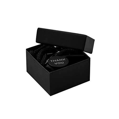 6 silbatos con cordón de acero inoxidable en set con caja regalo miniatura 5