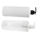 Photo Gallery ipetboom 2 pezzi dispenser liquido mani vuoto bottiglie ricaricabili con pompa per shampoo bagnoschiuma sapone liquido con pompa bianca e trasparente per quotidiano Photo Gallery ipetboom 2 pezzi dispenser liquido mani vuoto bottiglie ricaricabili con pompa per shampoo bagnoschiuma sapone liquido con pompa bianca e trasparente per quotidiano