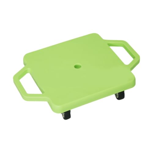 MotiveTech Scooter con Asas para Niños Tablero con Ruedas Universales Juguete Coordinación Actividad Física Deslizante Material Seguro Adecuado para Desarrollo, Verde