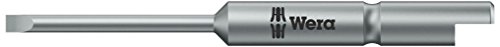 Wera 05135265001 0.23 x 1.5 x 44 mm 800/9 C Bits for Slotted Screws - Silver