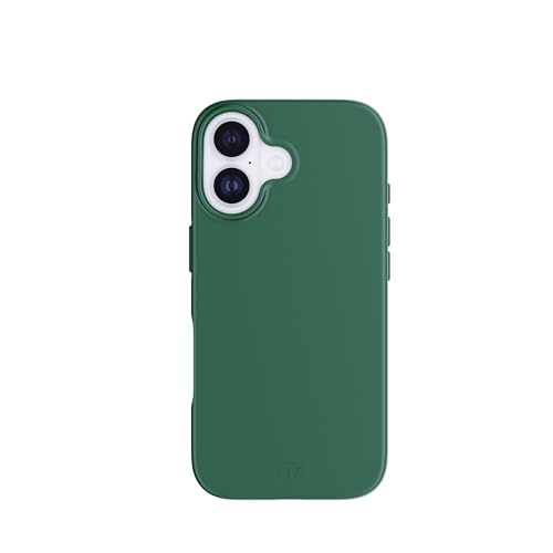 Image of Tech21 EvoLite Case for iPhone 17 - Quantum Green | Slim Protective Case | Impact Protection | Wireless Charging Compatible