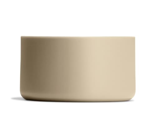 Image of Hydro Flask Bottle Boot - Bottom Protector Sleeve - Silicone Water Bottle Accessory Medium Oat Tan