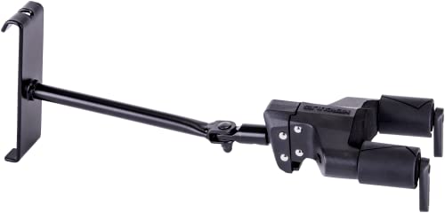 Hercules Stands GSP40B PLUS Peg Board Mount Long Arm Guitar Hanger with Auto Grip System by Hercules - Image 2