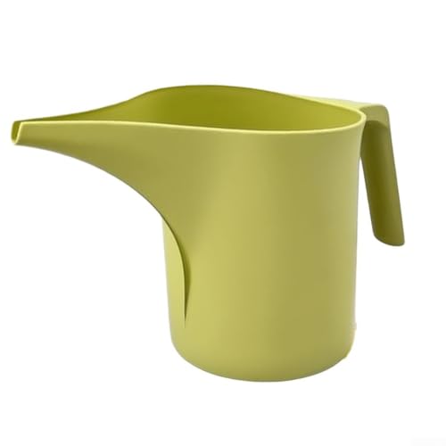 Regadera de plástico de 1,5 litros con boquilla extraíble para plantas de interior y balcón, mango ergonómico, diseño compacto, fácil de llenar, 21 x 11 x 14 pulgadas