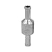 Aluminium alloy way fuel check valve, petrol, car, helicopter, ship, motorcycle, 6/8/10/12 mm(6mm)