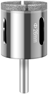 2-Pack 38mm (1.5") Diamond Coated Hole Saw Drill Bits - For Glass, Tile, Ceramic, Marble