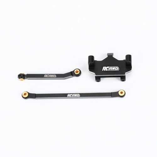 Image of RCAWD Optional Aluminum SOA Conversion Set for CR18P Rock Van CR18P Trail Hunter CR18P Rock Van EVO CR18P EVO Harvest CR18P EVO Trail Hunter Parts Black