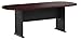 Bush Business Furniture Series A & C 79W x 34D Racetrack Oval Conference Table in Hansen Cherry