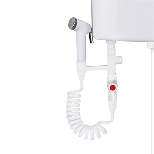 Bidet portátil de mano ABS con manguera de resorte y adaptador LWX 5