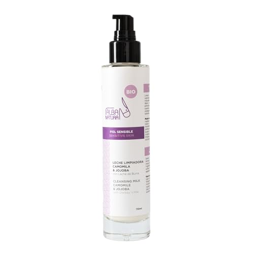 Lait de toilette huile de jojoba et lait d'ânesse démaquillant doux 110ml