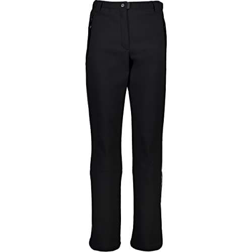 CMP - Damenhose mit innenliegender Gamasche, Schwarz, M