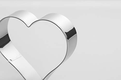 Heart Cookie Cutter Set-6 Pieces In Gratuated Size-Stainless Steel #TOP2
