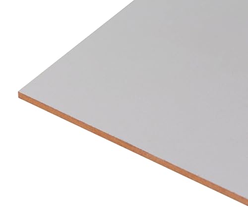 Taller del Cuadro Sl - Tablero de madera MDF a medida en 3mm, 6mm y 10mm, cualquier tamaño, material mdf melaminado blanco, 1 unidad