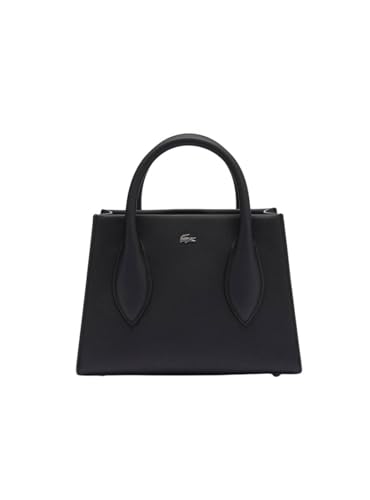 Lacoste Women Top Handle Bag, Bolsa con asa Superior Mujer, Noir, One Size Lacoste Women Top Handle Bag, Bolsa con asa Superior Mujer, Noir, One Size