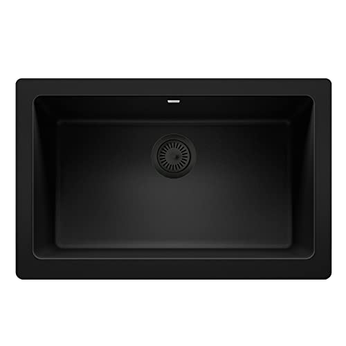 BLANCO 240327 Metal Basket Strainer, Small, Coal Black